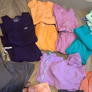 Lot of scrubs